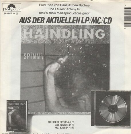 Handling - Spinn I + Ganz Alloans (Vinylsingle)