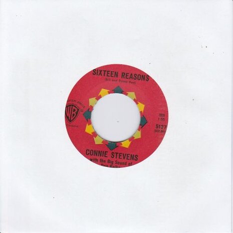 Connie Stevens - Sixteen Reasons + Little Sister (Vinylsingle)