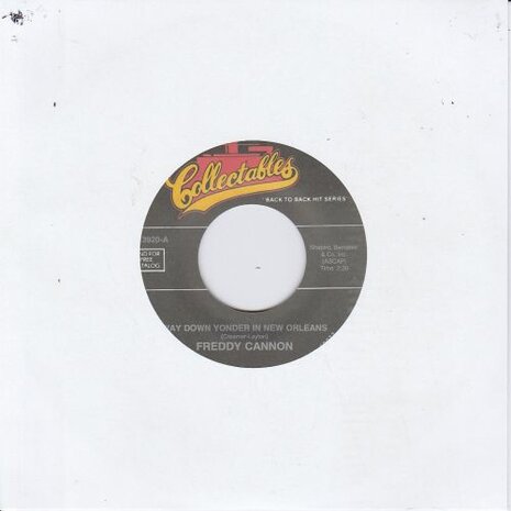 Freddy Cannon - Way down yonder in New orleans + Action (Vinylsingle)