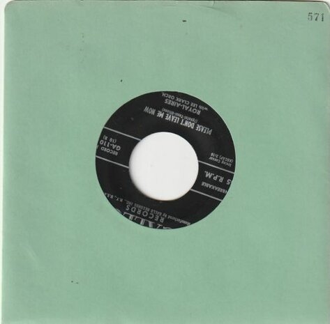 Royal Aires - You're in love + Please don't leave me know (Vinylsingle)