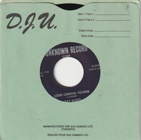 Ray Scott - Look coming yonder + Tennessee Shake (Vinylsingle)