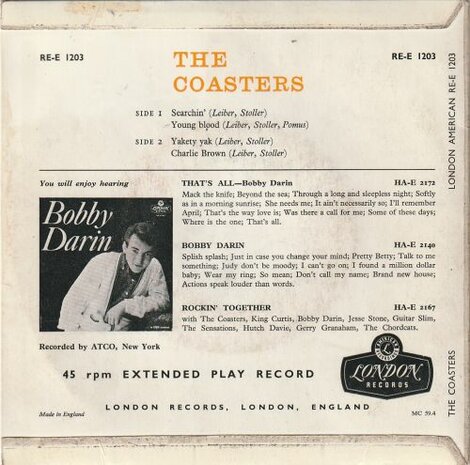 Coasters - The Coasters (EP) (Vinylsingle)