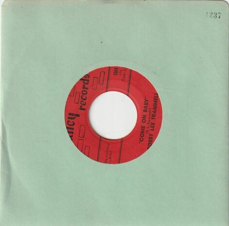 Bobby Lee Trammell - I Tried Not To Cry + Come On Baby (Vinylsingle)