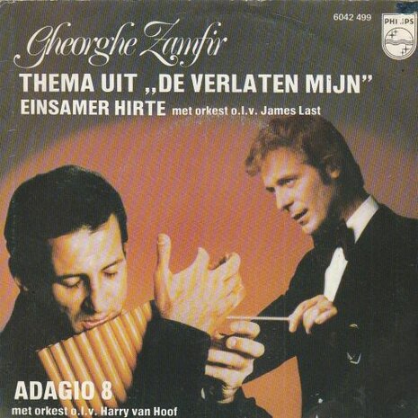 Gheorge Zamfir - Thema uit "De veralten mijn" + Adagio 8 (Vinylsingle)