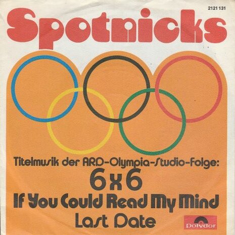 Spotnicks - If you could read my mind + Last date (Vinylsingle)