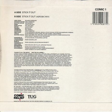 Right Said Fred - Stick it out + (mix) (Vinylsingle)