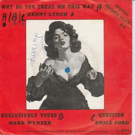 Kenny Lynch / Mark Wynter / Emile Ford - Why do you treat me this way + Exclusivly yours + Questionj (Vinylsingle)