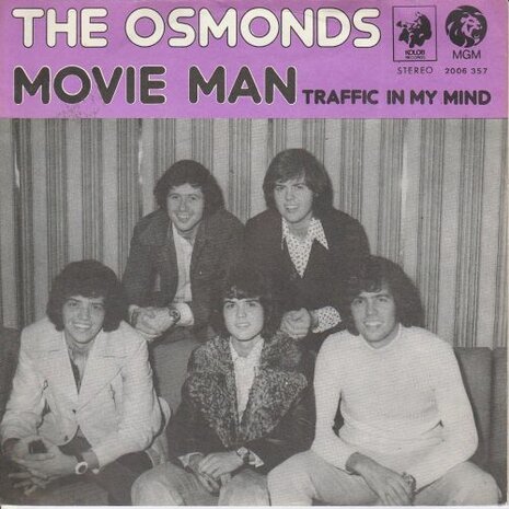 Osmonds - Movie man + Traffic in my mind (Vinylsingle)