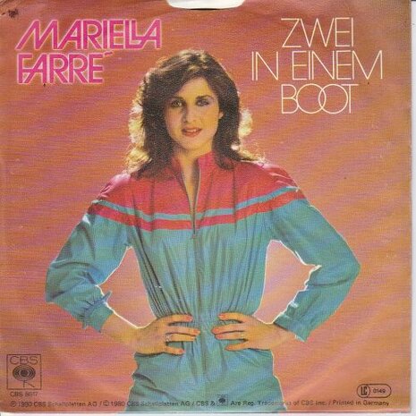 Mariella Farre - Zwei In Einem Boot + Kein Spiel Fr Eine Nacht (Vinylsingle)