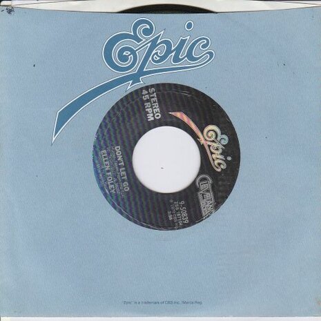 Ellen Foley - Sad Song + Don't let go (Vinylsingle)