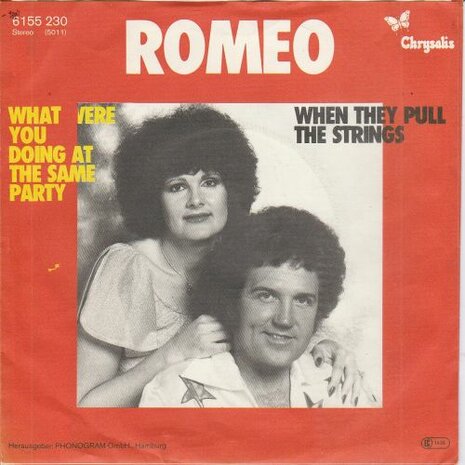 Romeo - When they pull the string + Blue chip music (Vinylsingle)