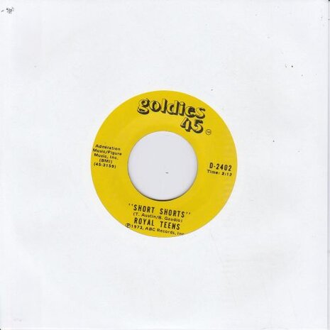 Royal Teens / Joe Bennett - Short shorts + Black Slacks (Vinylsingle)