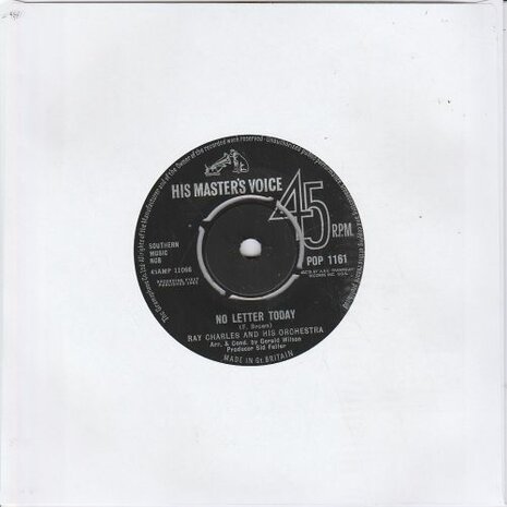 Ray Charles - Take these chains from my heart + No letter today (Vinylsingle)