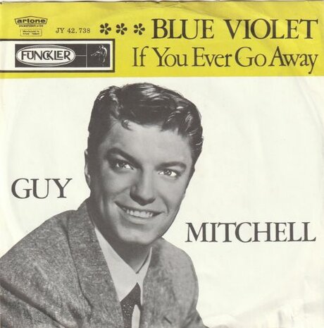 Guy Mitchell - Blue Violet + If you ever go away (Vinylsingle)