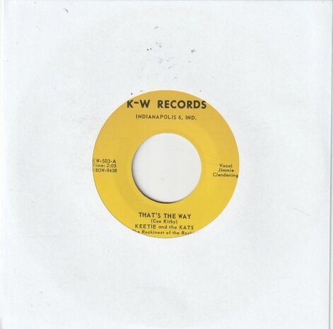 Keetie and the Kats - That's The Way + Dreamer's Romance (Vinylsingle)