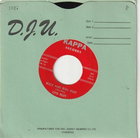 Otis Riley - Rock And Roll Riley + Sure Look Good To Me (Vinylsingle)