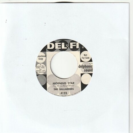 Balladeers - Morning Star + Tom Gets The Last Laugh (Vinylsingle)