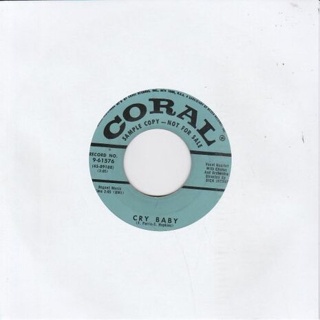 Billy Williams Quartet - A Crazy Little Palace + Cry Baby (Vinylsingle)