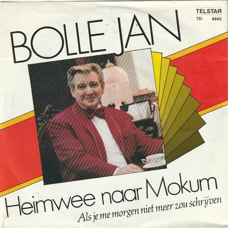 Bolle Jan - Heimwee naar Mokum + Als je me morgen niet meer (Vinylsingle)