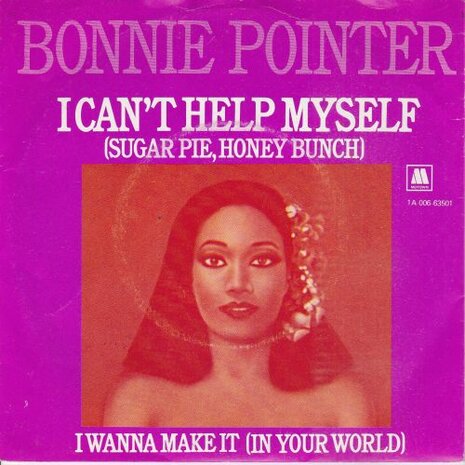 Bonnie Pointer - I can't help myself + I wanna make it (Vinylsingle)