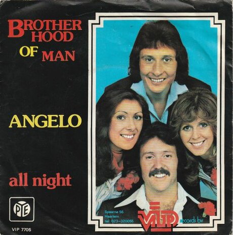 Brotherhood of Man - Angelo + All Night (Vinylsingle)