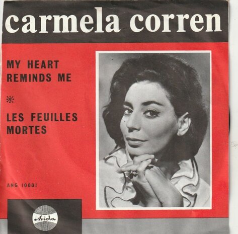 Carmela Corren - My heart reminds me + Les feuilles mortes (Vinylsingle)