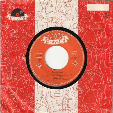 Caterina Valente - Tipitipitipso + Amadeo. ich will warten (Vinylsingle)