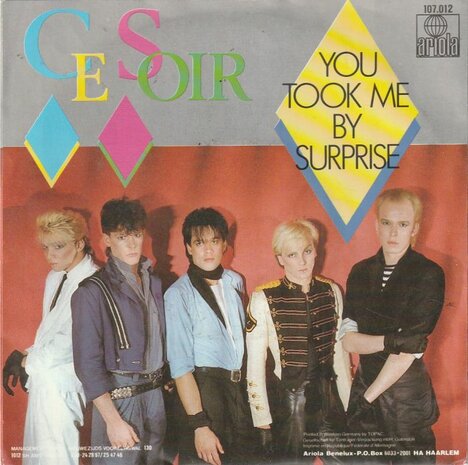 Ce Soir - You Took Me By Surprise + (Instrumental) (Vinylsingle)