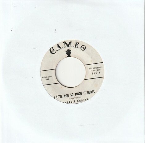 Charlie Gracie - I Love You So Much It Hurts + Wanderin' Eyes (Vinylsingle)