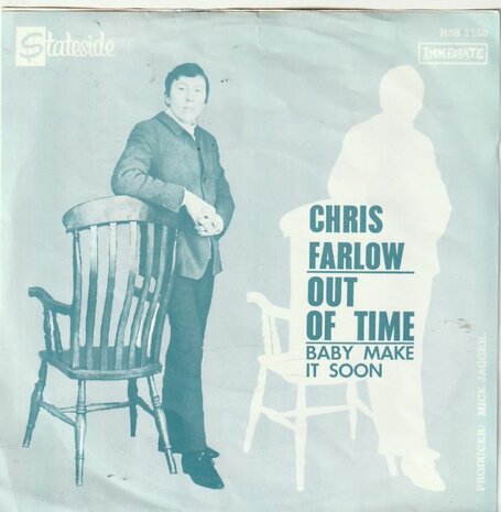 Chris Farlowe - Out of time + Baby make it soon (Vinylsingle)