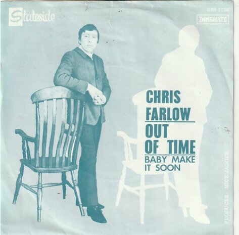 Chris Farlowe - Out of time + Baby make it soon (Vinylsingle)