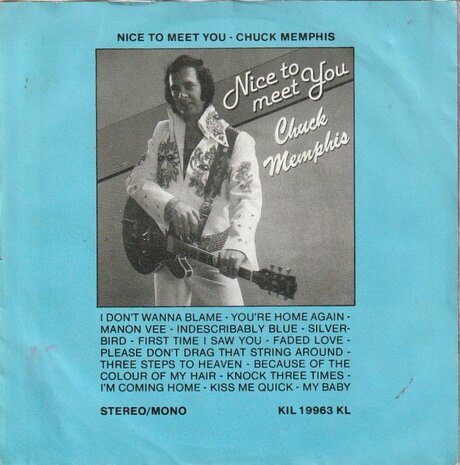 Chuck Memphis - I don't wanna blame + Manon Vee (Vinylsingle)