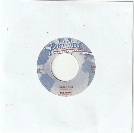 Cliff Thomas - Sorry, I lied + Leave it to me (Vinylsingle)