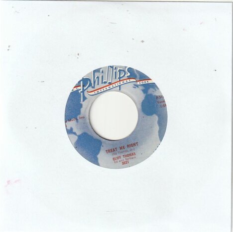 Cliff Thomas - Treat me right + I'm on my way home (Vinylsingle)