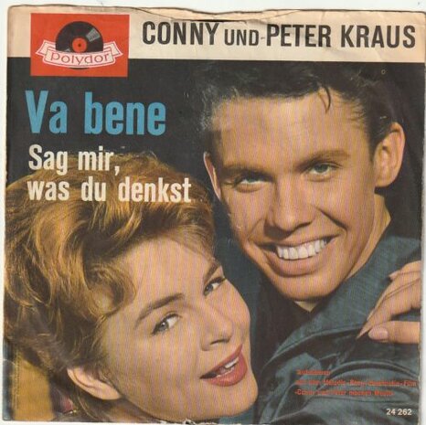 Conny Froboess & Peter Kraus - Va Bene +Sag mir was du denkst (Vinylsingle)