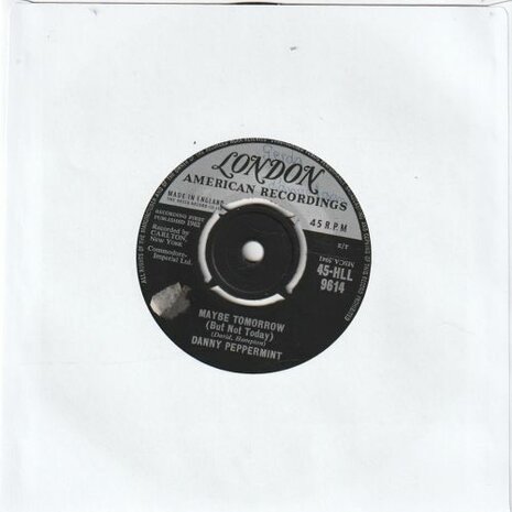 Danny Peppermint - Maybe Tomorrow + The Passing Parade (Vinylsingle)