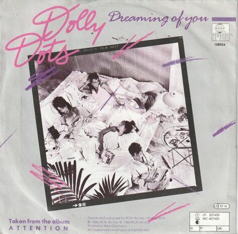 Dolly Dots - Dreaming of you + It's up to you (Vinylsingle)