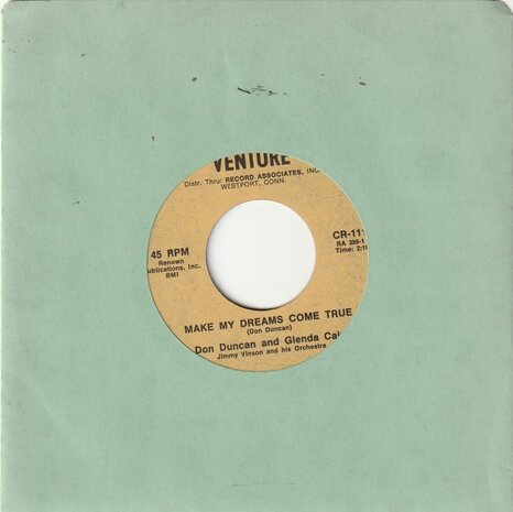 Don Duncan - Somethin' Special + Make My Dreams Come True (Vinylsingle)