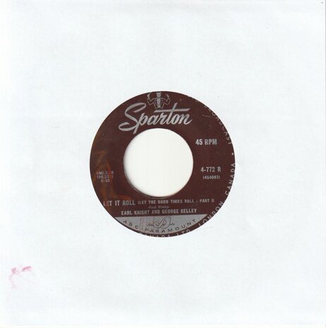 Earl Knight - Let It Roll (Let The Good Times Roll) + Part II (Vinylsingle)