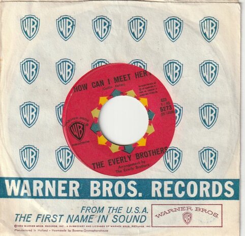 Everly Brothers - That's old fashioned + How can I meet her (Vinylsingle)