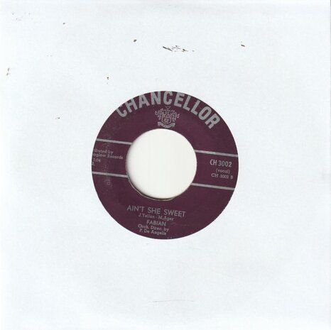 Fabian - You call everybody darlin' + Ain't she sweet (Vinylsingle)