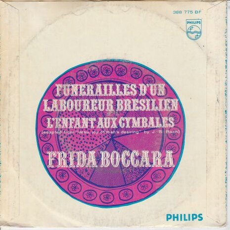 Frida Boccara - Funerailles dn laboreur bresilien + L'enfant aux cymbales (Vinylsingle)