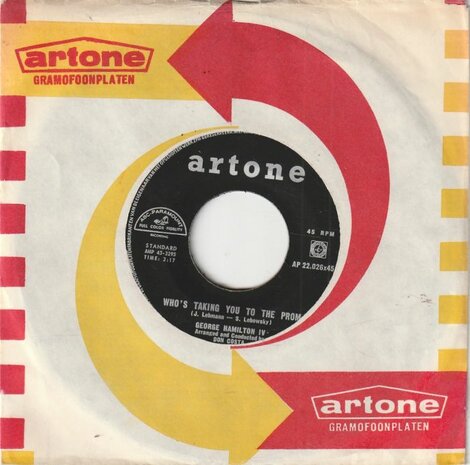 George Hamilton IV - I Know Where I'm Goin' + Who's Taking You To The Prom (Vinylsingle)