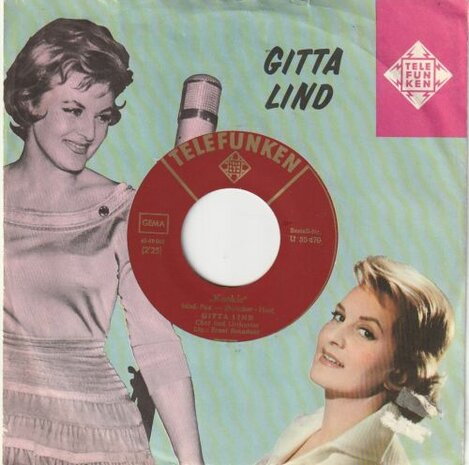 Gitta Lind - Kookie + Es war fruhling (Vinylsingle)