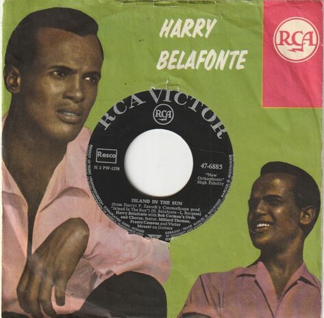 Harry Belafonte - Island in the sun + Coconut woman (Vinylsingle)