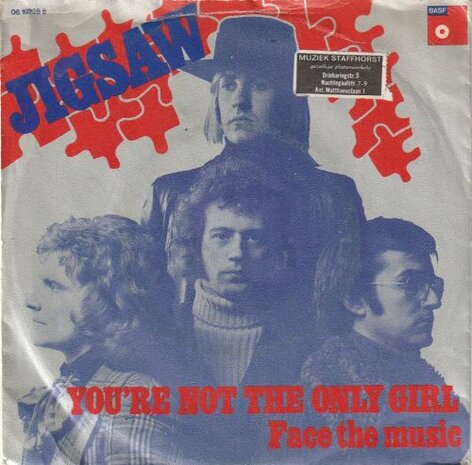 Jigsaw - You're not the only girl + Face the music (Vinylsingle)