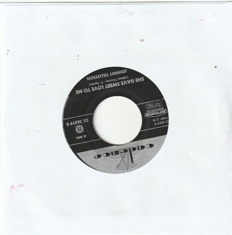 Johnny Tillotson - It keeps right on a-hurtin' + She gave sweet love to me (Vinylsingle)