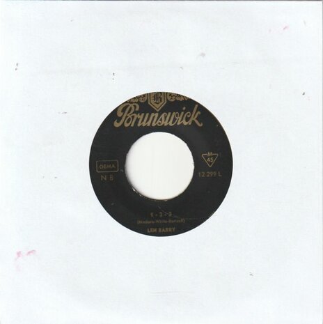 Len Barry - 1.2.3 + Bullseye (Vinylsingle)