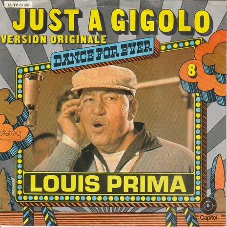 Louis Prima - Just A Gigolo / I Ain't Got Nobody + Buona Sera (Vinylsingle)