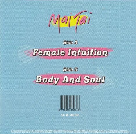 Mai Tai - Female Intuition + Body and Soul (Vinylsingle)